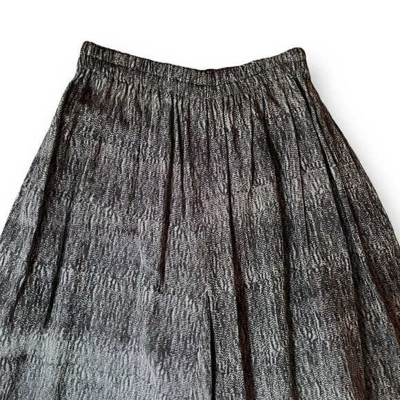 Comme des Garcons Womens Pants Sz Medium Gray Wide Leg Drop Crotch Avant Garde - Picture 3 of 13